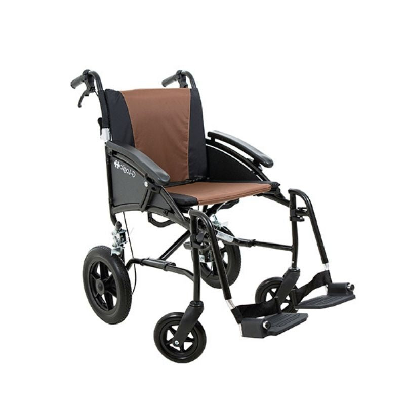 ExcelG-LogicwheelchairOrangeBlack