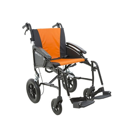 ExcelG-LogicwheelchairOrangeBlack