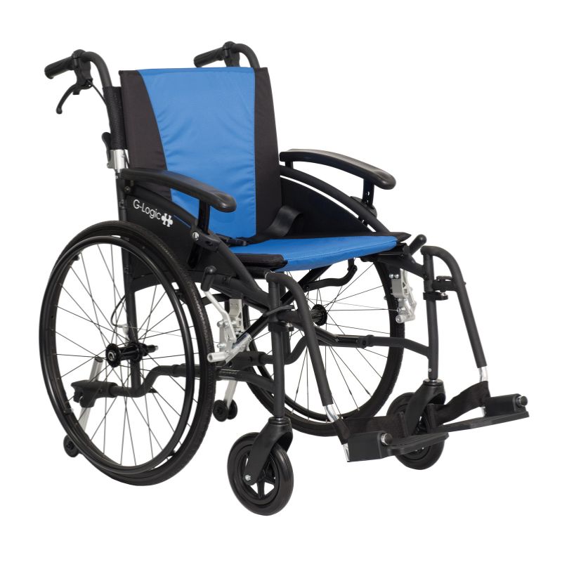 ExcelG-LogicwheelchairOrangeBlack