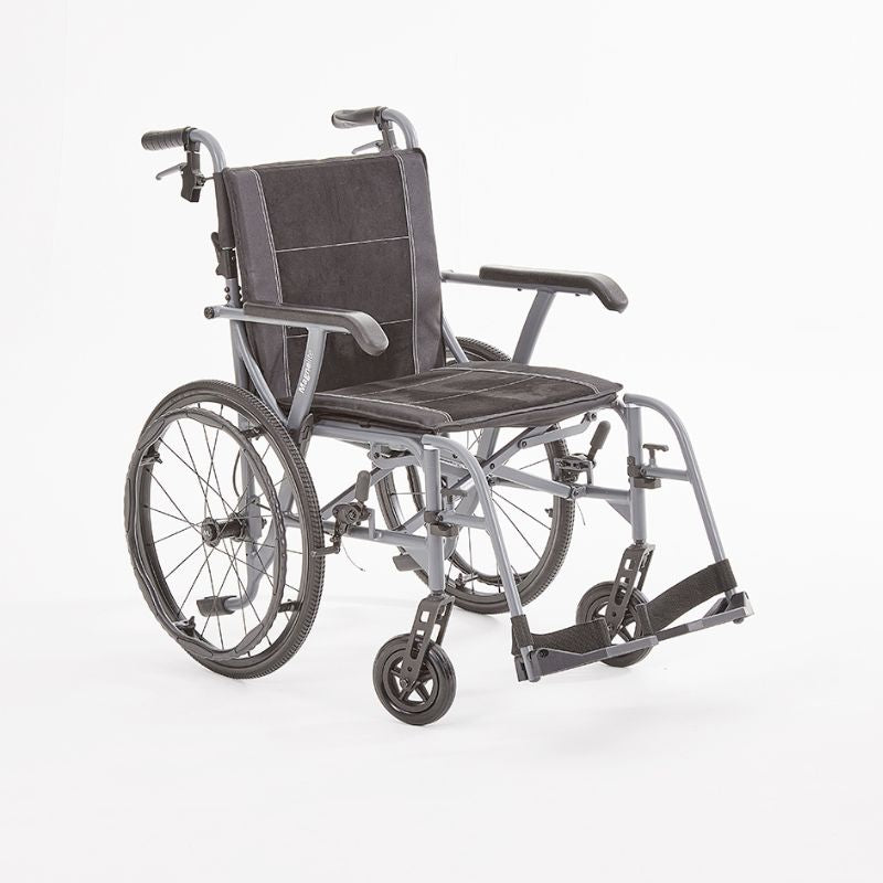 Magnelite Self Propelled Wheelchair Grey - Mobility Confidence