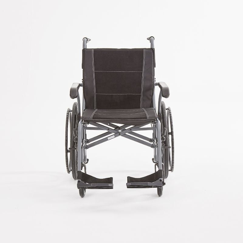 Magnelite Self Propelled Wheelchair Grey - Mobility Confidence