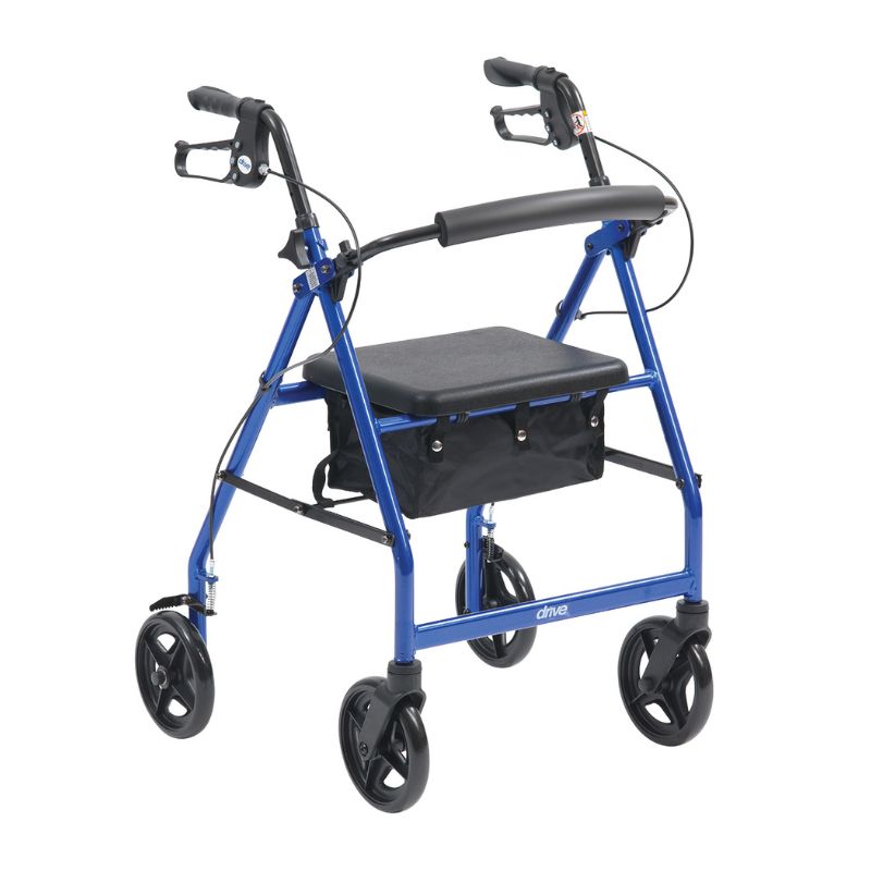 Drive R8 Lightweight Aluminium Rollator with 8" wheels