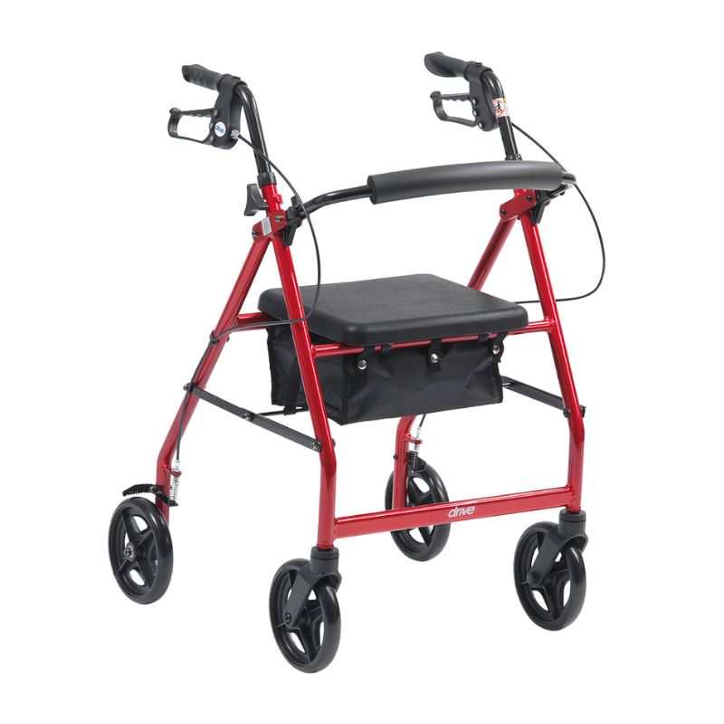 Drive R8 Lightweight Aluminium Rollator with 8" wheels