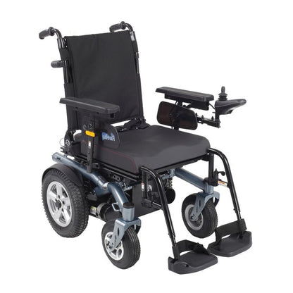 Rascal Rueba Powerchair Silver Blue - Mobility Confidence