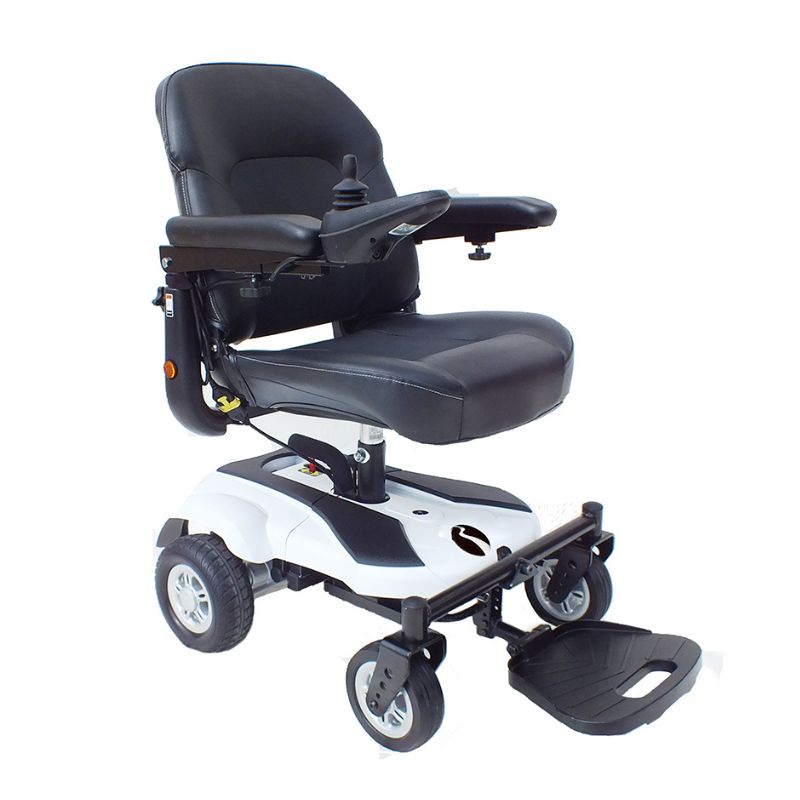 Rascal Rio Powerchair White - Mobility Confidence